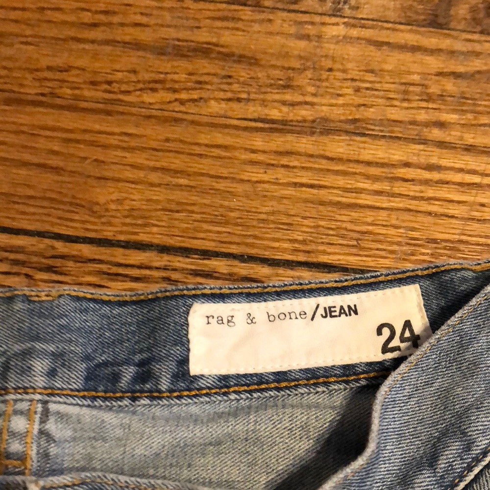 Rag & Bone X Boyfriend Jean in Chaucer Size 24 - Picture 4 of 7